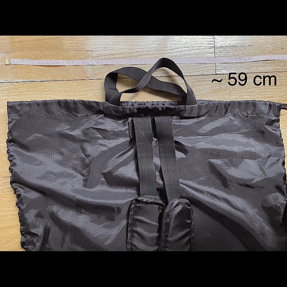 Oversize polyester storage bag & backpack - Picture 7 of 11